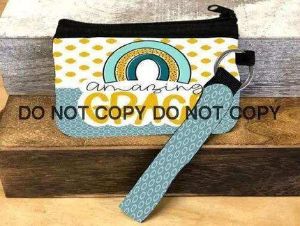 Amazing Grace ID Wristlet Wallet with Loop - Sip Sleeves
