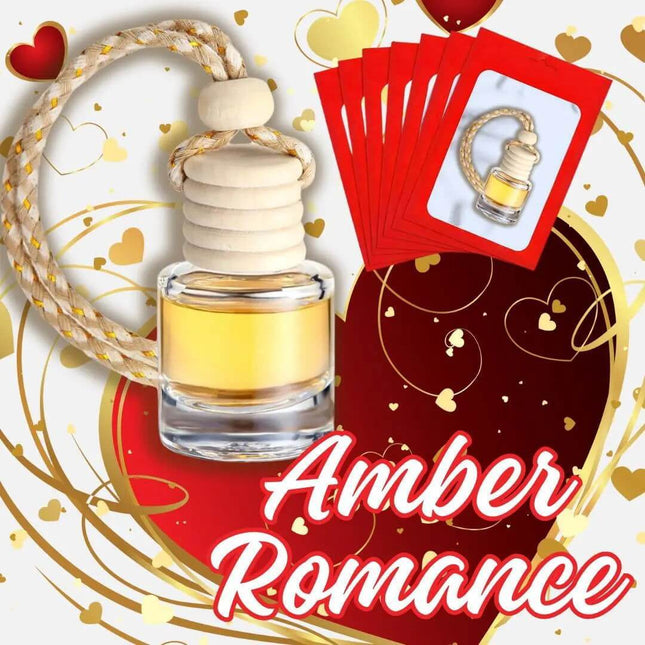 Amber Romance Valentines Fragrance Diffuser Car or Home Air Freshener - Sip Sleeves