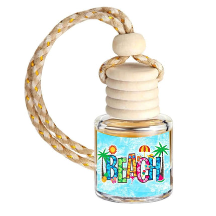 BEACH Lover Sea Salt & Orchid Scent Car Home Fragrance Diffuser Air Freshener Long Lasting Smell Oil Aroma - Sip Sleeves