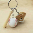 Baseball & Softball Bat and Glove Blank Key Chain - Sip Sleeves