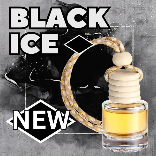 Black Ice is here! Car Home Fragrance Diffuser All Natural Coconut Oil Freshener Air Home Long Lasting Scent Smell - Sip Sleeves
