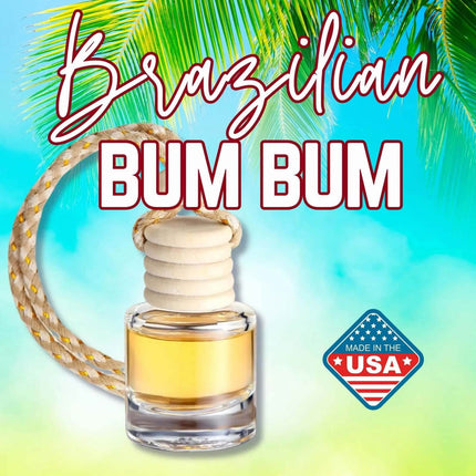 Brazilian BUM BUM Scent Car Home Fragrance Diffuser Car Air Freshener - Sip Sleeves