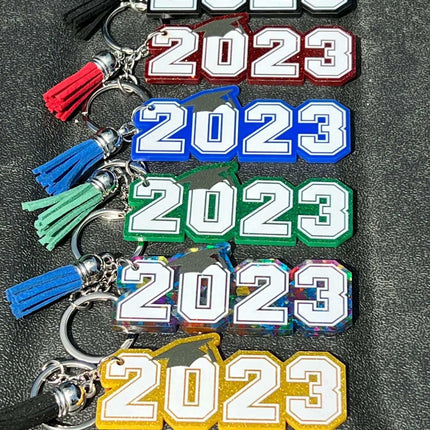 Class of 2023 Senior Keychains - Sip Sleeves