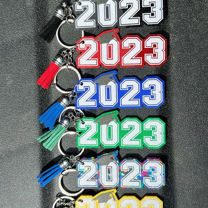 Class of 2023 Senior Keychains - Sip Sleeves