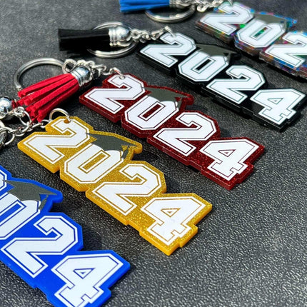 Class of 2024 Senior Keychains - Sip Sleeves