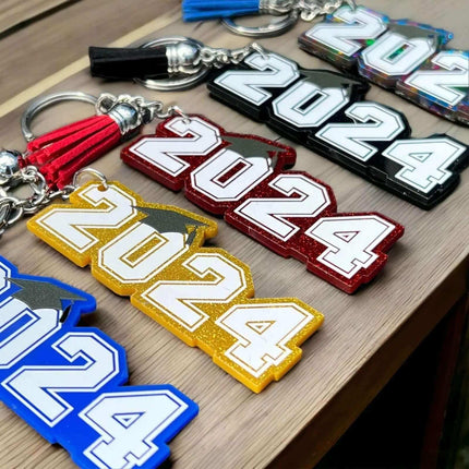 Class of 2024 Senior Keychains - Sip Sleeves