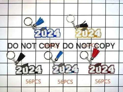 Class of 2024 Senior Keychains - Sip Sleeves