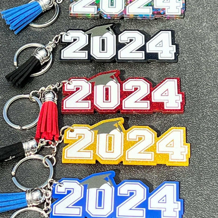 Class of 2024 Senior Keychains - Sip Sleeves