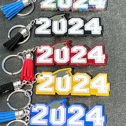Class of 2024 Senior Keychains - Sip Sleeves