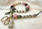 Custom Leopard MAMA Keychain OR Bracelet - Sip Sleeves