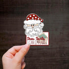 Dear Santa 🎄Exclusive Custom Vinyl Sticker 10 Pack - Sip Sleeves