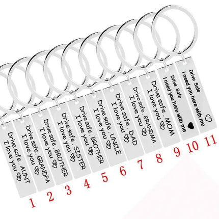 Drive Safe Keychains - Sip Sleeves