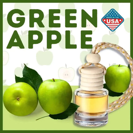 Green Apple Car Home Fragrance Diffuser Air Freshener - Sip Sleeves