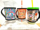 Handled Cup Sleeves Insulated & Vibrant - Sip Sleeves