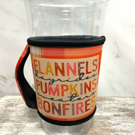 Handled Cup Sleeves Insulated & Vibrant - Sip Sleeves