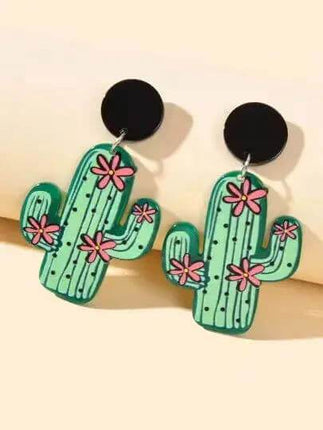 How Cute! ~ Acrylic Sassy Earrings - Sip Sleeves