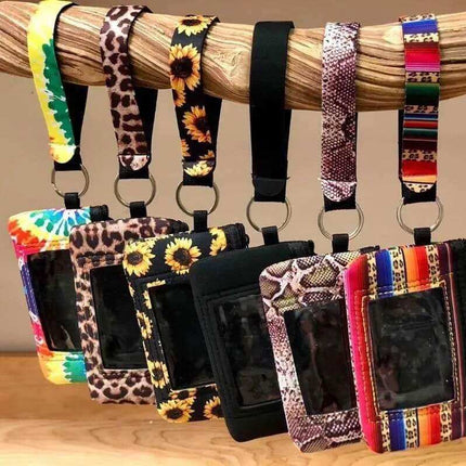 ID Wristlet Wallet w|keyring - Sip Sleeves