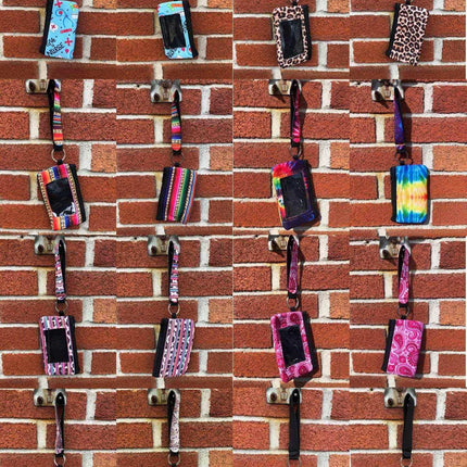 ID Wristlet Wallet w|keyring - Sip Sleeves