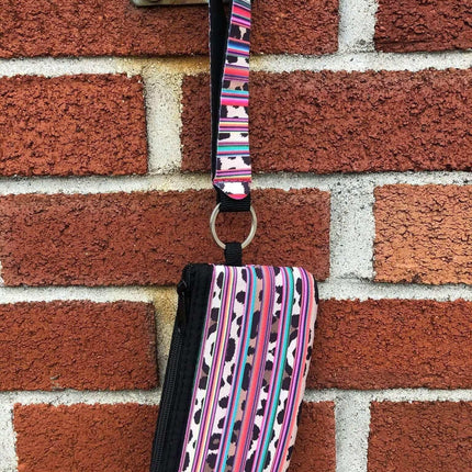 ID Wristlet Wallet w|keyring - Sip Sleeves