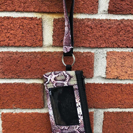 ID Wristlet Wallet w|keyring - Sip Sleeves