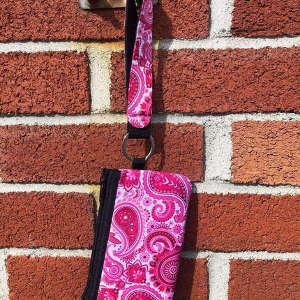 ID Wristlet Wallet w|keyring - Sip Sleeves