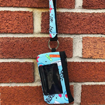 ID Wristlet Wallet w|keyring - Sip Sleeves