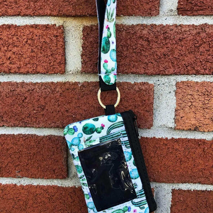 ID Wristlet Wallet w|keyring - Sip Sleeves