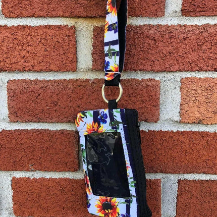 ID Wristlet Wallet w|keyring - Sip Sleeves