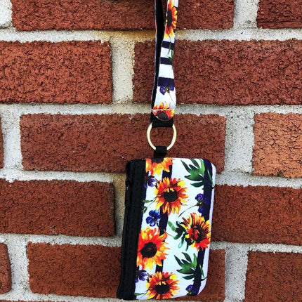 ID Wristlet Wallet w|keyring - Sip Sleeves