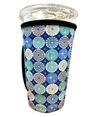 20 OZ Wonderland Print Insulated Cup Cover Sip Sleeve Fits 20-32 OZ Cups Iced Coffee Loaded Tea - Sip Sleeves