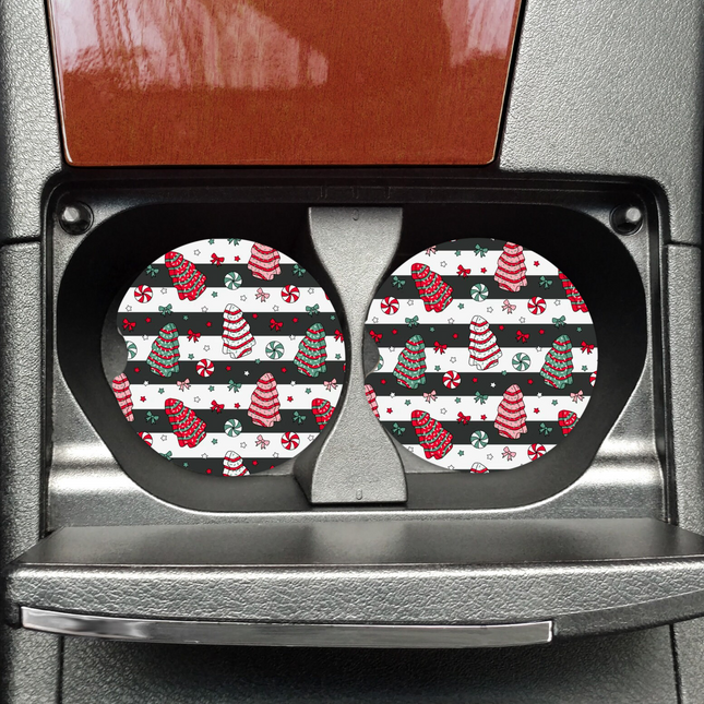 Car Coaster Set Fun Snack Cakes