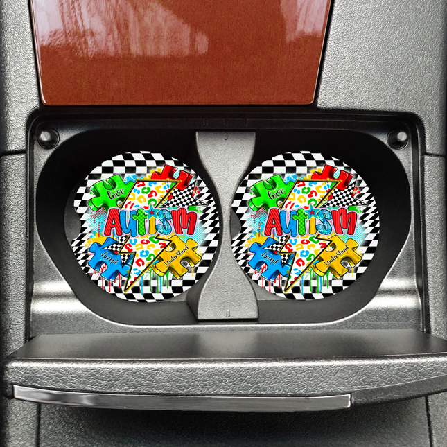 Car Coaster Set Autism