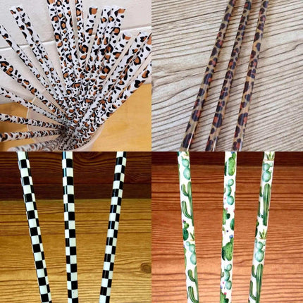 In Stock 9' Individually Wrapped Plastic Straws - Sip Sleeves