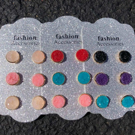 Jagged Edge Earrings - RTS - Sip Sleeves