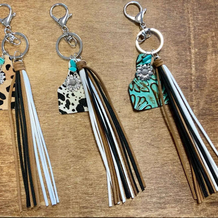Just In ~ Western Round Up 9" Keychain