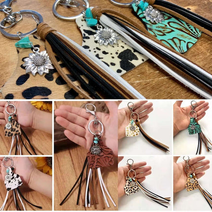 Just In ~ Western Round Up 9" Keychain