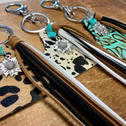 Just In ~ Western Round Up 9" Keychain
