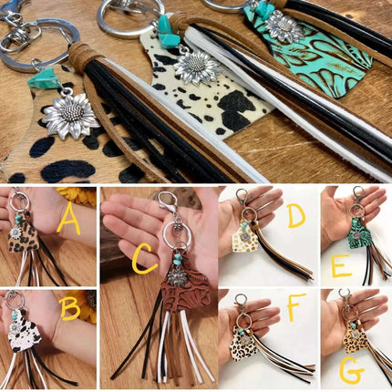 Just In ~ Western Round Up 9" Keychain