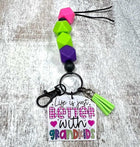 Life is Better with GRANDKIDS ~ Keychain *NEW & IN STOCK** - Sip Sleeves