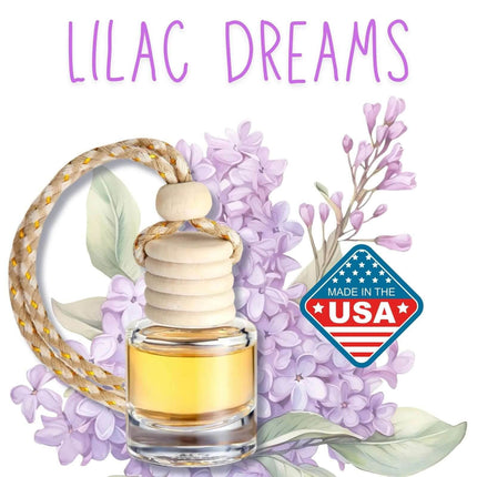 Lilac Dreams Scent Car Home Fragrance Diffuser Car Air Freshener - Sip Sleeves