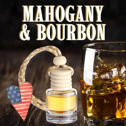 Mahogany & Bourbon Car Home Fragrance Diffuser Air Freshener - Sip Sleeves