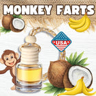 Monkey Farts Car Home Fragrance Diffuser Air Freshener - Sip Sleeves
