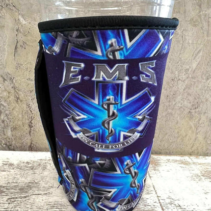 NEW** 20 OZ EMS Insulated Cup Cover Sip Sleeve Fits 20-32 OZ Cups - Sip Sleeves