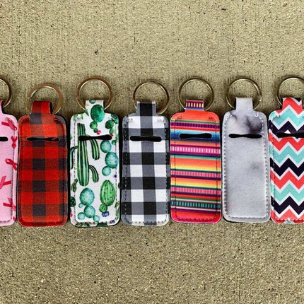 Neoprene Chapstick Holders - Sip Sleeves