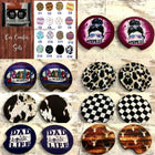 *New Delivery* Neoprene Car Coaster Set of 2 for Cup Holder Absorbent Washable and Fun - Sip Sleeves