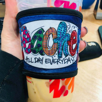 Open Bottom Insulated Cup Sleeves - Sip Sleeves