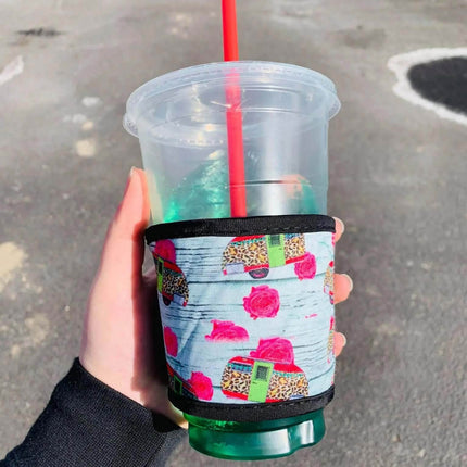 Open Bottom Insulated Cup Sleeves - Sip Sleeves