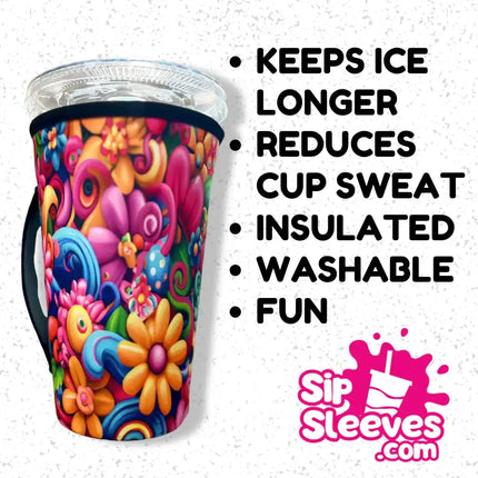 30 OZ Teal Teacher Insulated Cup Cover Sleeve