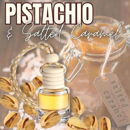 Pistachio & Salted Caramel Car Home Fragrance Diffuser Air Freshener - Sip Sleeves