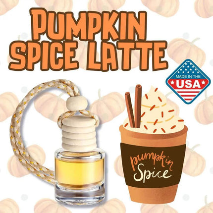 Pumpkin Pie Scent Car Home Fragrance Diffuser Car Air Freshener - Sip Sleeves